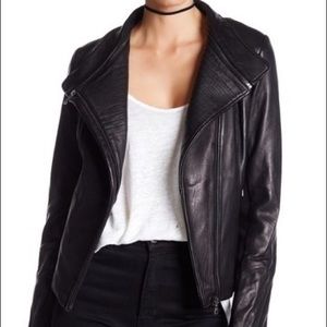 Sam Edelman Genuine Leather Moto Jacket